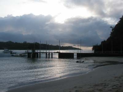 Beach at dawn